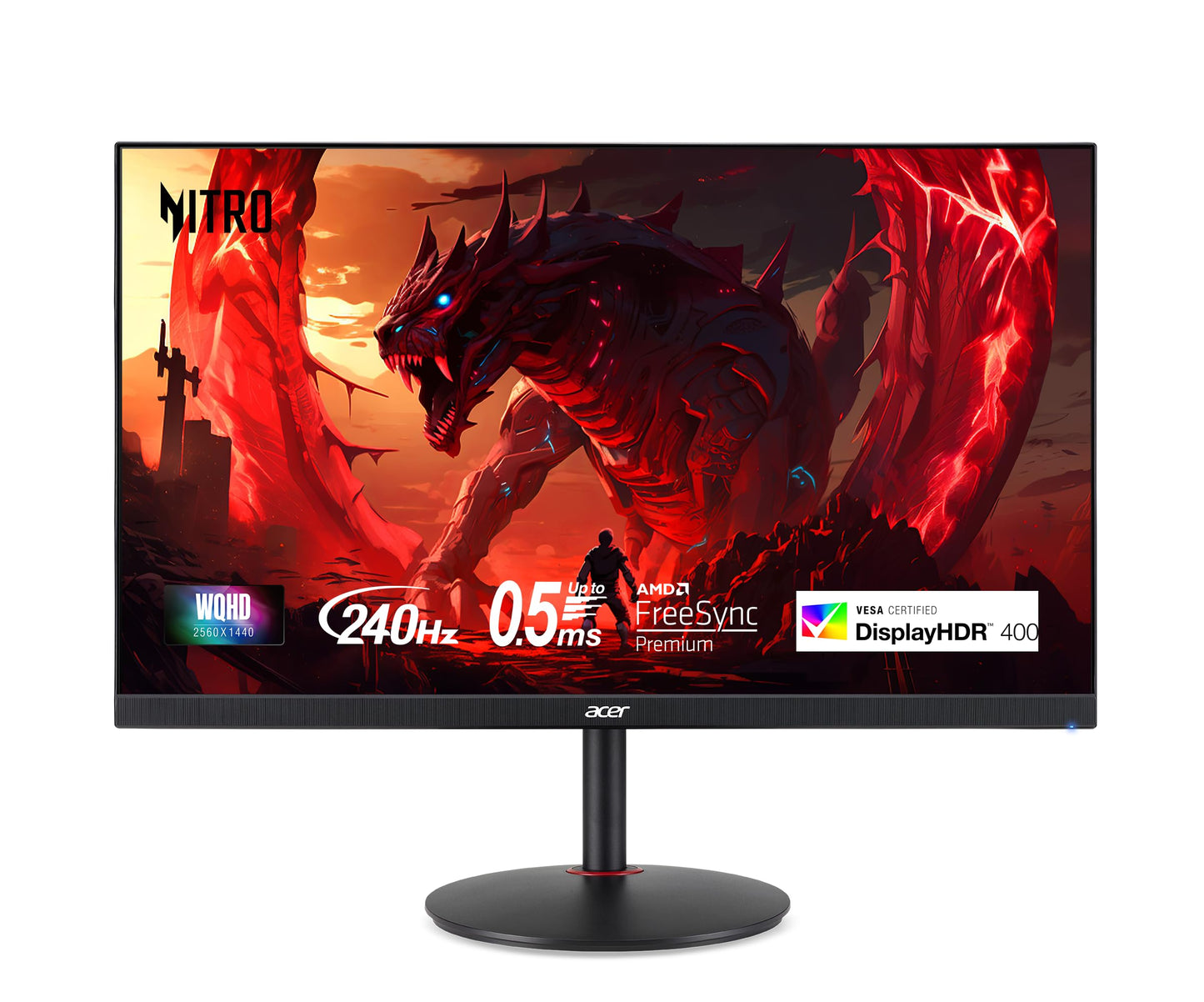 Acer 27" UM.HX2AA.201 QHD 2560 x 1440 240Hz IPS Monitor