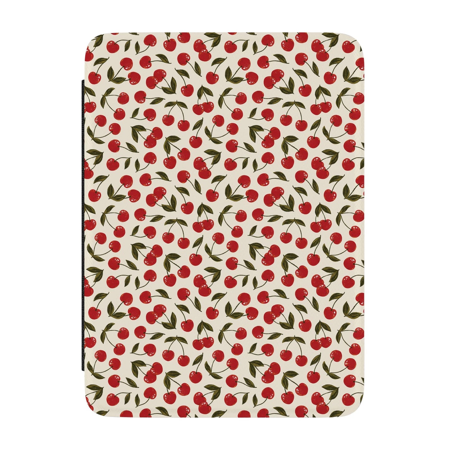 Casely 7" Kindle Case Cherry on Top Lightweight Vegan Leather - Auto Sleep Function - Compatible with Kindle Colorsoft and Paperwhite (12th Generation 2024 Models)