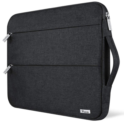 Voova 15.6-Inch Laptop Sleeve Case Compatible with MacBook Pro 16 M1/M2/M3/M4 Max 2019-2025 Model v-laptop-sleeve-handheld-15.6-black