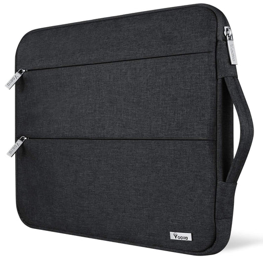 Voova 15.6-Inch Laptop Sleeve Case Compatible with MacBook Pro 16 M1/M2/M3/M4 Max 2019-2025 Model v-laptop-sleeve-handheld-15.6-black