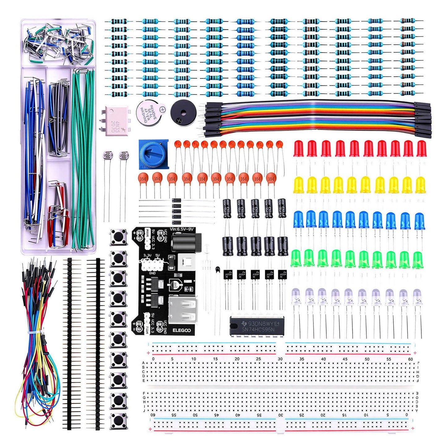 ELEGOO EL-CK-003 1920 x 1080 16 MHz 1 Processor DDR4 Electronics Kit