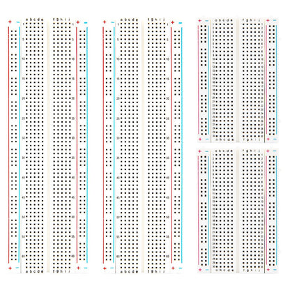 ELEGOO 2PCS 830 Point & 2PCS 400 Point Solderless Prototype PCB Board Kit