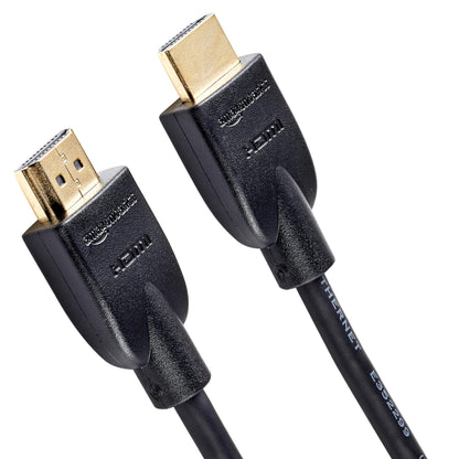 Amazon Basics 6ft HDMI Cable Male-to-Male 4K@60Hz High-Speed with Ethernet