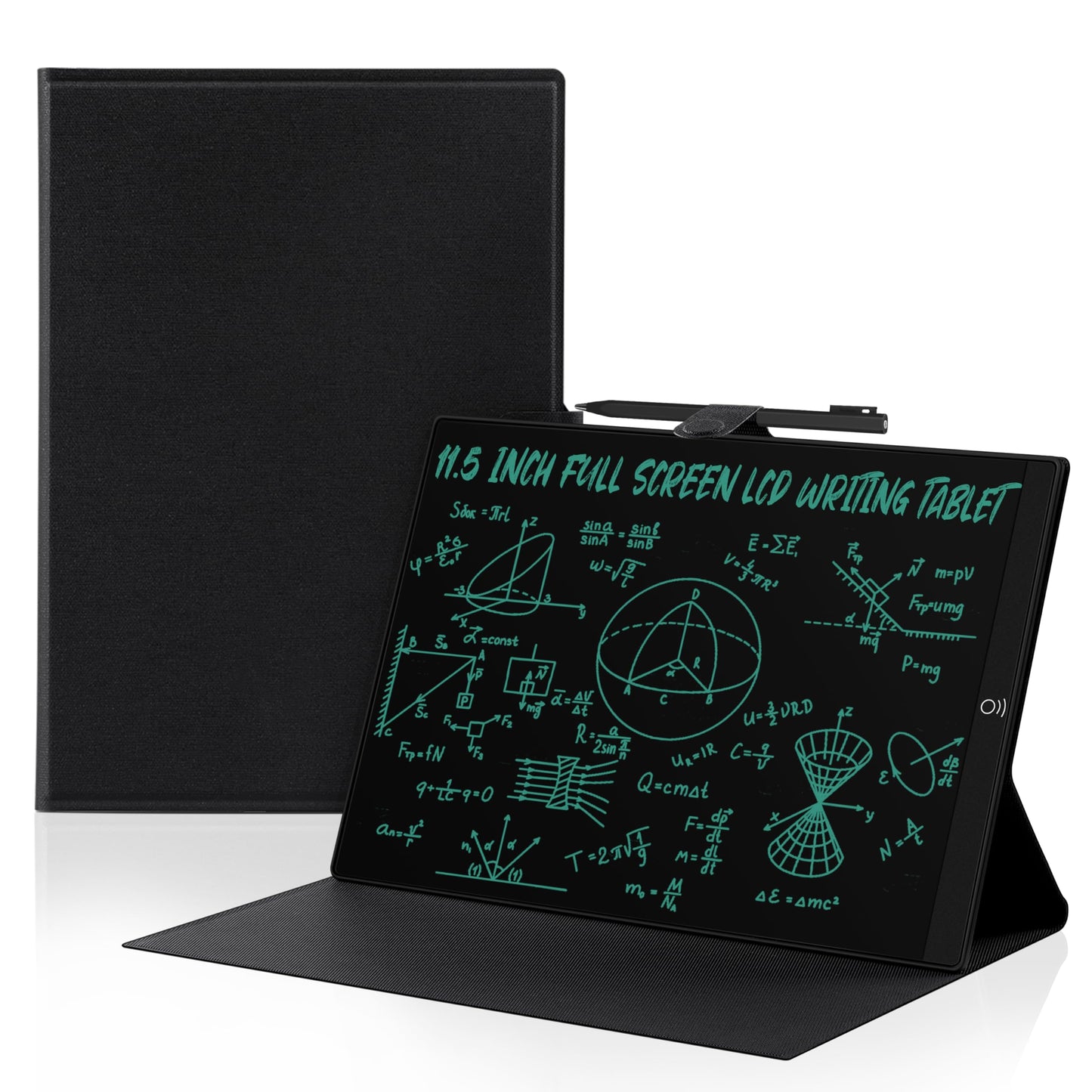 YOLIPULI 11.5AP 11.5" LCD Drawing Tablet with Leather Case and Magnetic Pen