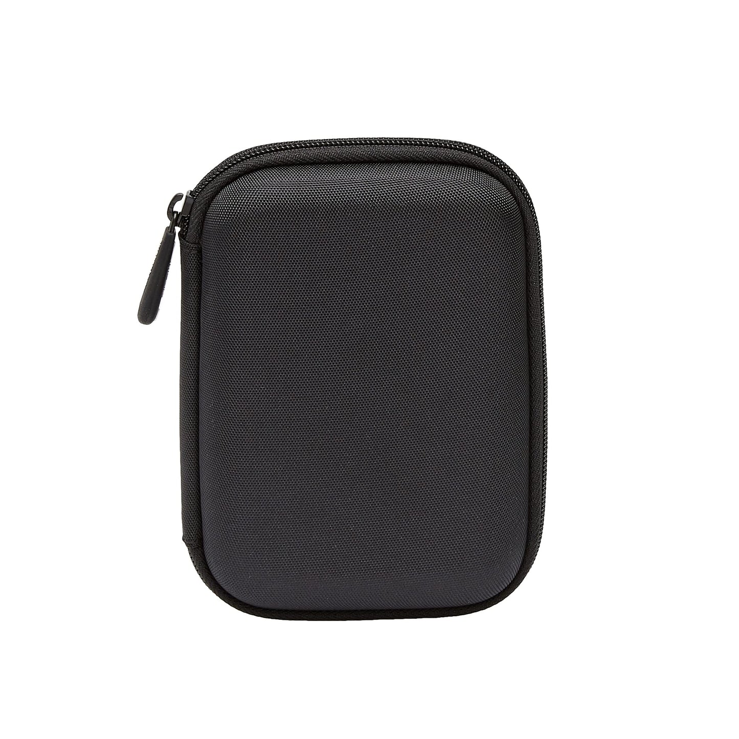 Amazon Basics 5.3 x 3.5 x 1.2 inches Black Plastic Carrying Case for External Hard Drives
