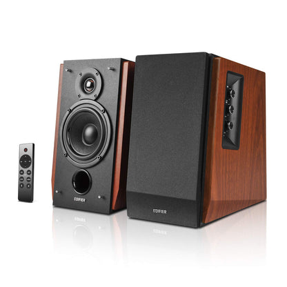 Edifier 4 Inch R1700BTS Wired and Wireless Bookshelf Speakers with Remote Control