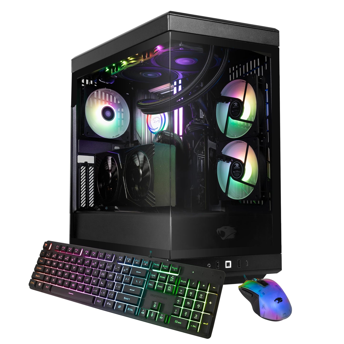 iBUYPOWER Y40BA9N57T01 Computer Tower Windows 11 Home 3840x2160 4.7GHz RTX 5070Ti