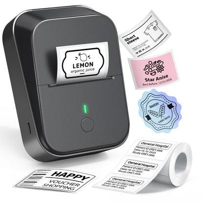 ETIKEZ 2 Inch PM260 203 x 203 dpi Thermal Label Maker - Print Only - Single Tray