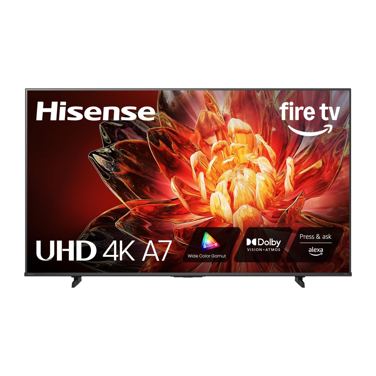 Hisense 43-Inch Class A7 Series (43A7NF) 4K UHD, 60Hz, LED TV