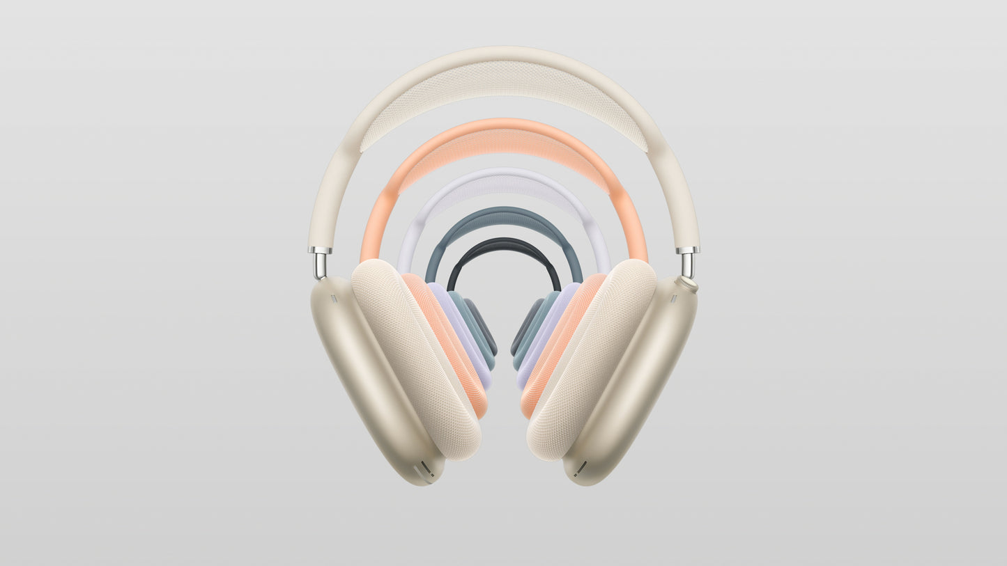 Apple 9.75x9.5x3.25in MWW43AM/A Bluetooth Headphones