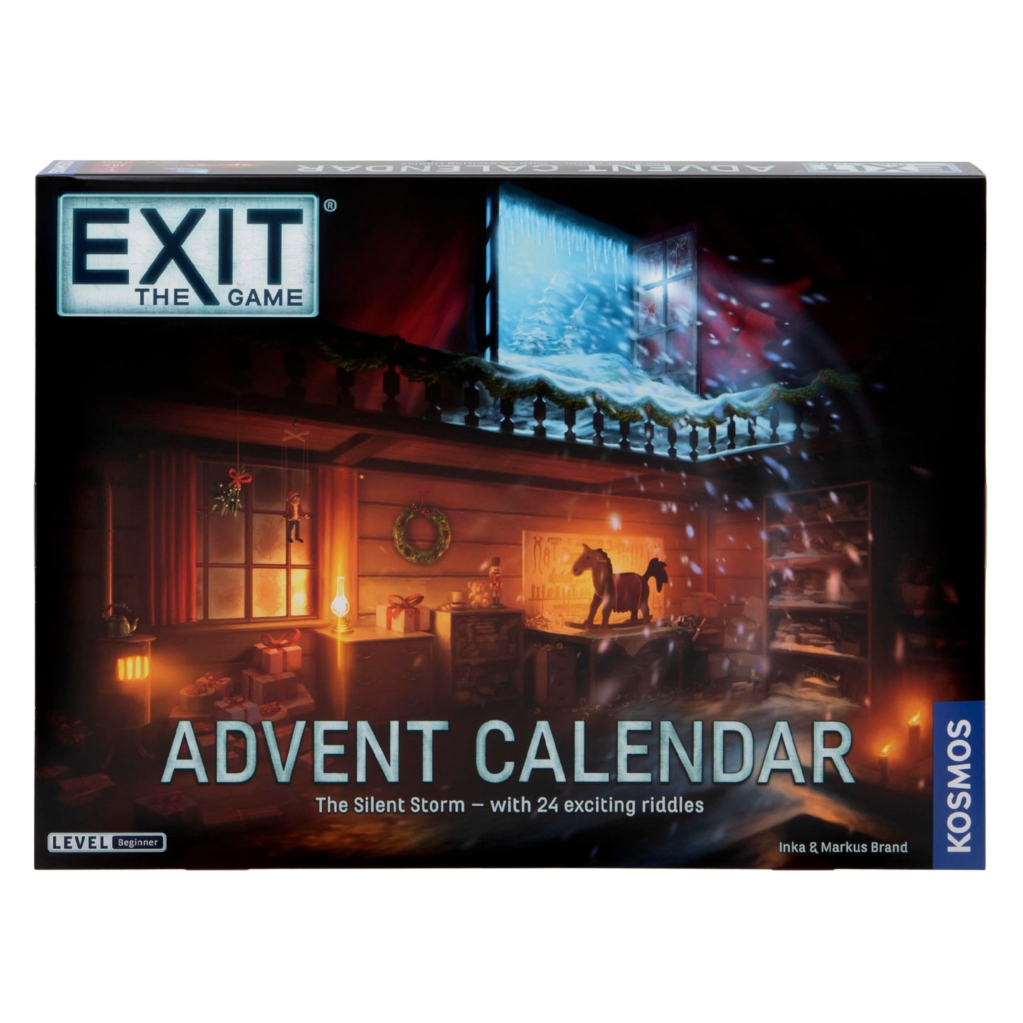 Thames & Kosmos Advent Calendar 12 x 4 inches 683009 816 Grams Christmas Cardboard