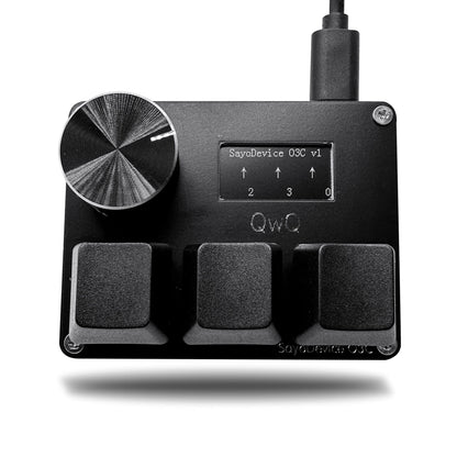BTXETUEL Sayodevice-O3C 3-Key USB-C Mini Keypad