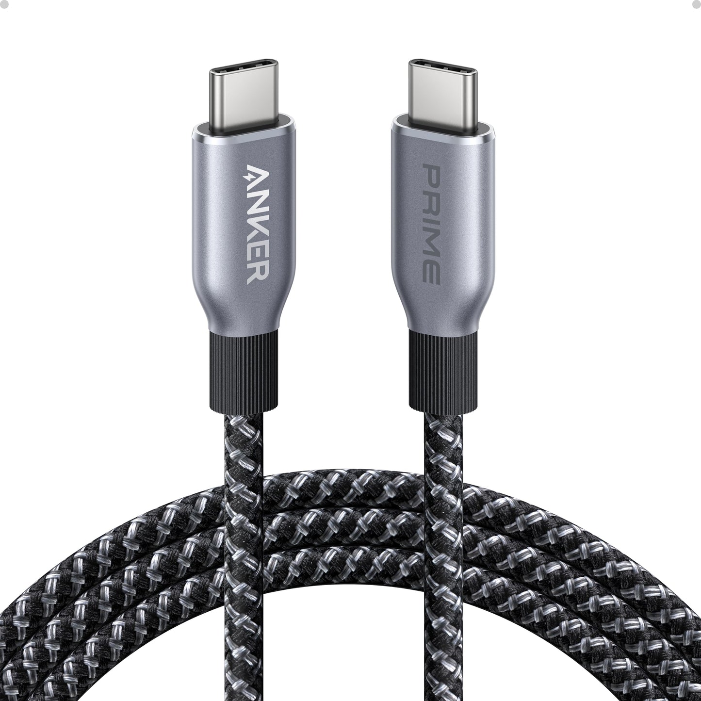 Anker 6 Feet A88E2 USB Type C Male-to-Male Cable 480 Mbps Data Transfer 240W Power Delivery USB-IF Compliant