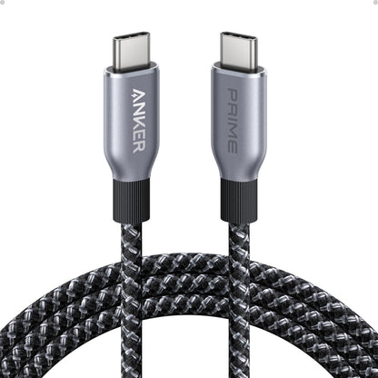 Anker 6 Feet A88E2 USB Type C Male-to-Male Cable 480 Mbps Data Transfer 240W Power Delivery USB-IF Compliant