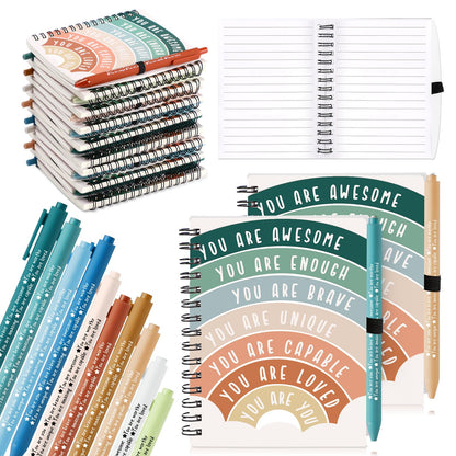 Thenshop 40 Count Mental Health Awareness Stationery Set with Journals and Pens