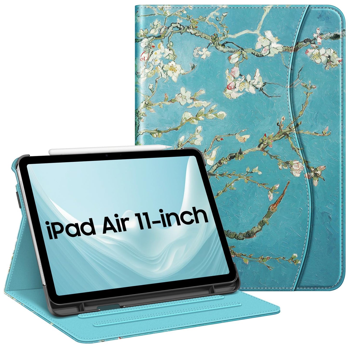 Fintie 11 Inch iPad Air Case EPAN006 Adjustable Stand Multi-Angle Viewing Blossom
