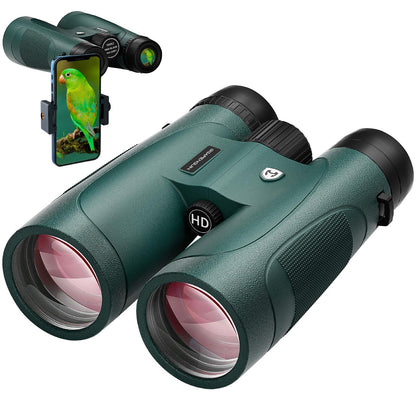 GIGAPENGUIN 52mm GN-5201 15x Roof Prism Binoculars