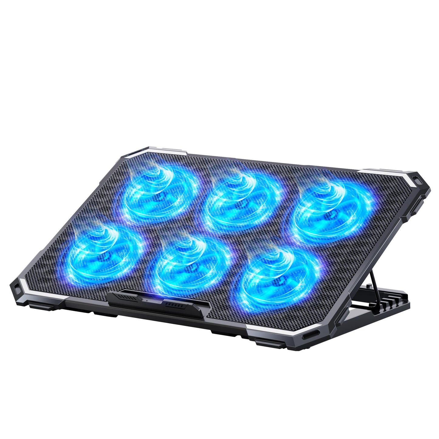 ICE COOREL Laptop Cooling Pad 16.5" x 11" x 1.1" Metal Cooling Stand CO-K21-FBA