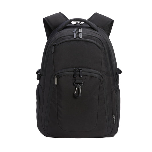 Amazon Basics 17-Inch Laptop Backpack NC2401019R1 Water Resistant Polyester Black