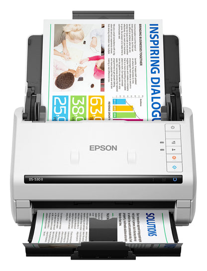 Epson B11B261202 Document Scanner USB 600 dpi 30 Bits CCD
