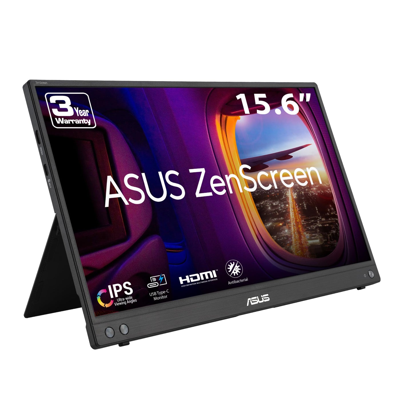 ASUS 15.6 MB16AHV 1920 x 1080 60Hz LED Monitor