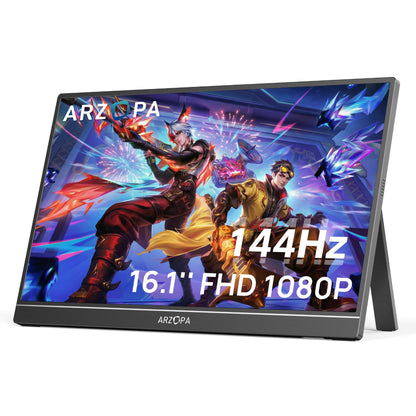 ARZOPA 16.1" 1920x1080 LCD 144Hz IPS Portable Monitor