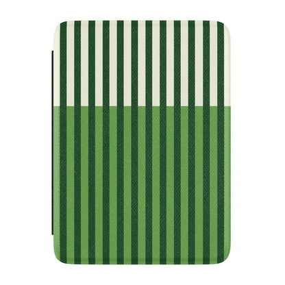 Casely 7 Inch Kindle Case | Fairway Stripes | Compatible with 7” Kindle Colorsoft and 7” Kindle Paperwhite, 12th Gen 2024 Models