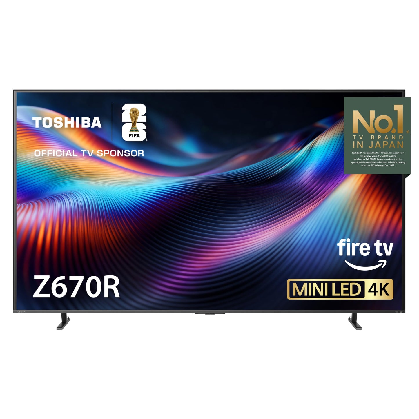 Toshiba 100" Z670 Series 4K Resolution 144Hz Mini-LED Smart Fire TV