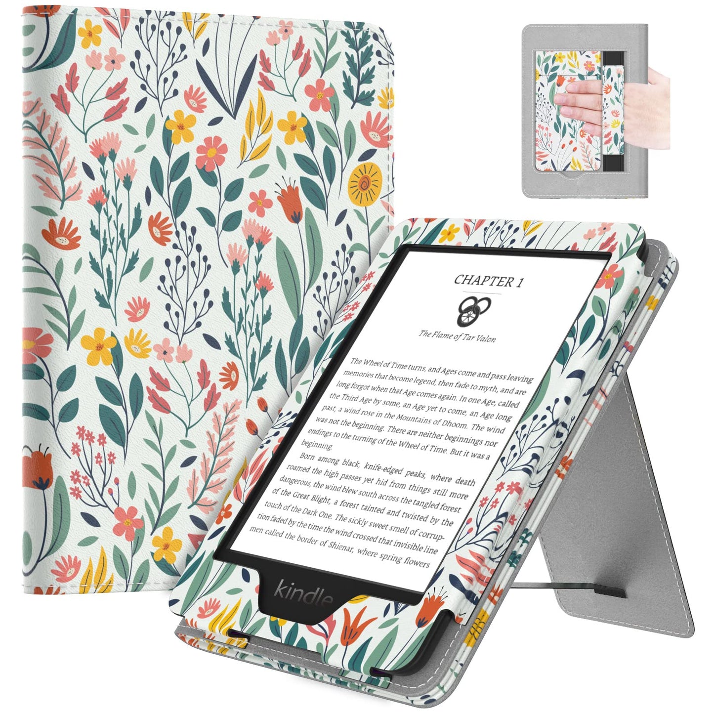 MoKo 6" Kindle Case P723314071510 Lightweight PU Protective Cover
