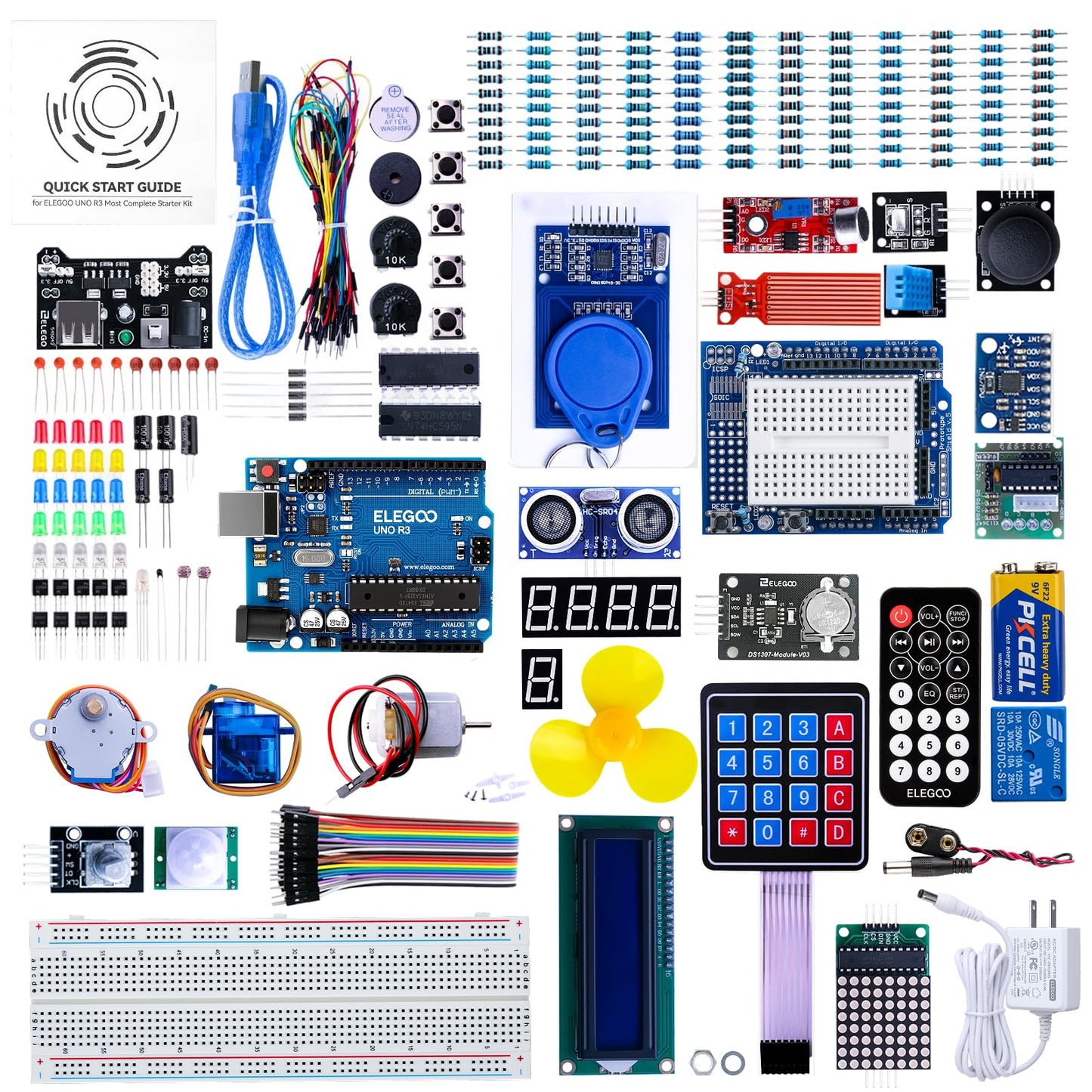 ELEGOO 1.0 Count EL-KIT-001 Complete Starter Kit