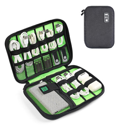 Luxtude Small LT-3-00001 Solid Polyester Cable Organizer Bag
