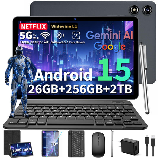 YLEEBG 10 inch Tablet P30 1280 x 800 5G Wi-Fi LCD Productivity