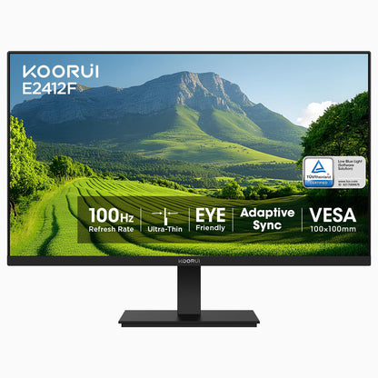 KOORUI 24-inch E2412F Full HD 1920 x 1080 100Hz VA Monitor