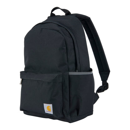 Carhartt 21L Classic Laptop Backpack Black 600-Denier Water-Resistant Polyester