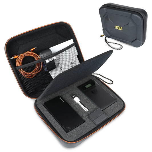 USA Gear 10.5" x 8.5" x 2.5" Travel Hotspot Case GRHLHX7100BKEW