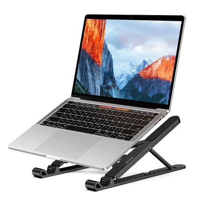 BESIGN 10-14" LS01 Pro Laptop Stand Plastic Folding Adjustable Holder