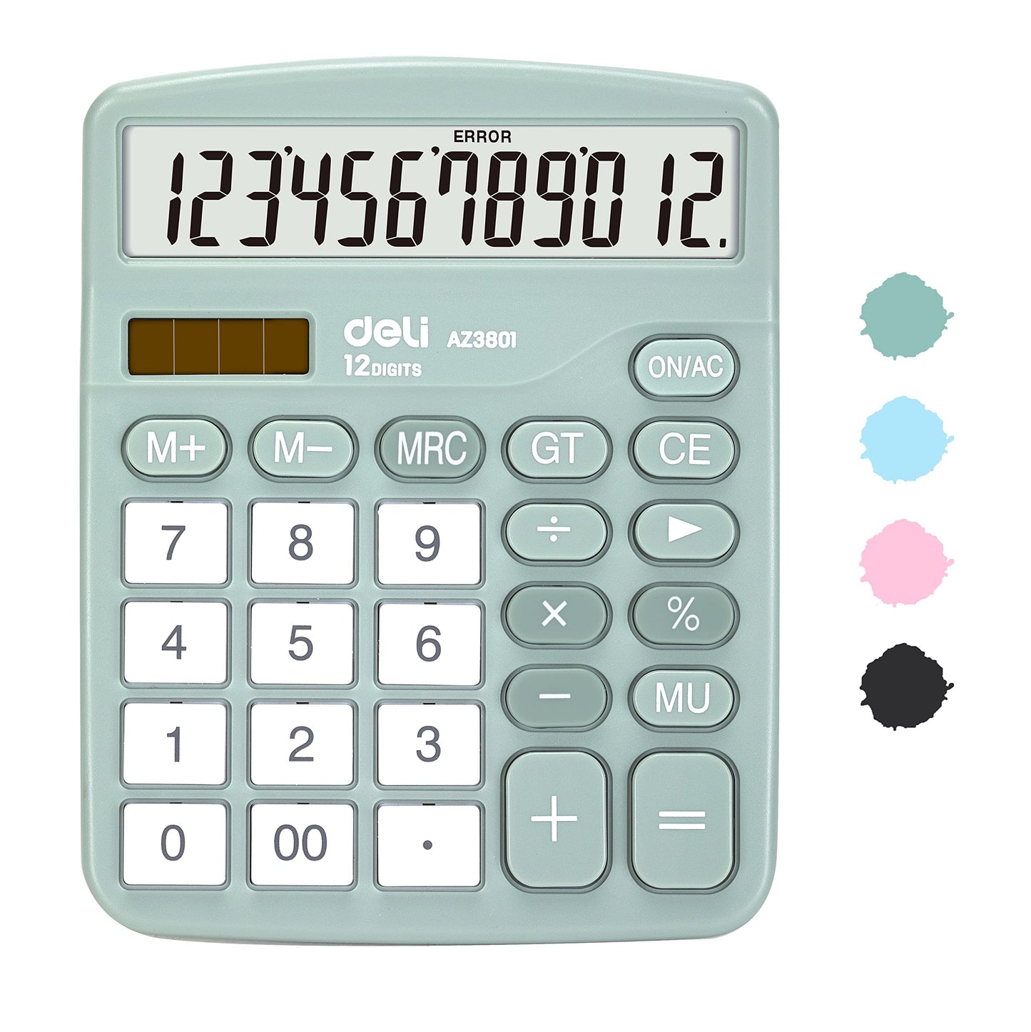 Deli 5.7" E8 Business Standard Function Calculator with 4.25" LCD Display