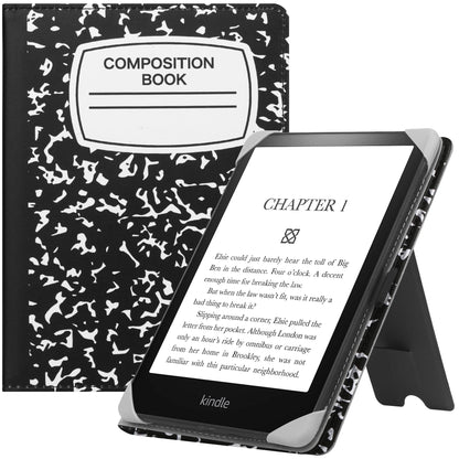 HGWALP 6in Universal Case HG-KS6-CB Composition Book Style E-Reader Cover