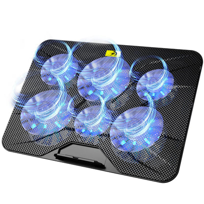 AICHESON 6-Fan Laptop Cooling Pad Model 003