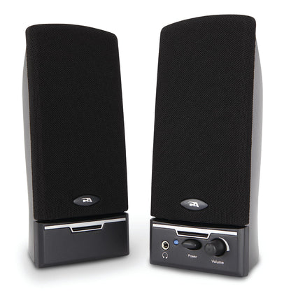 Cyber Acoustics 2.0 CA-2014 4W Speaker System Plastic Dual Speaker Design