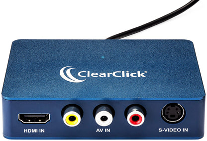 ClearClick 3x2.8x0.9 inches Video2USB USB Video Capture Device for Multimedia Applications